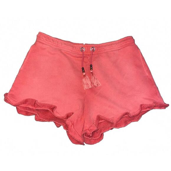 PAIGE Pants - NWT Revolve Paige Amandine Shorts Faded Watermelon L
